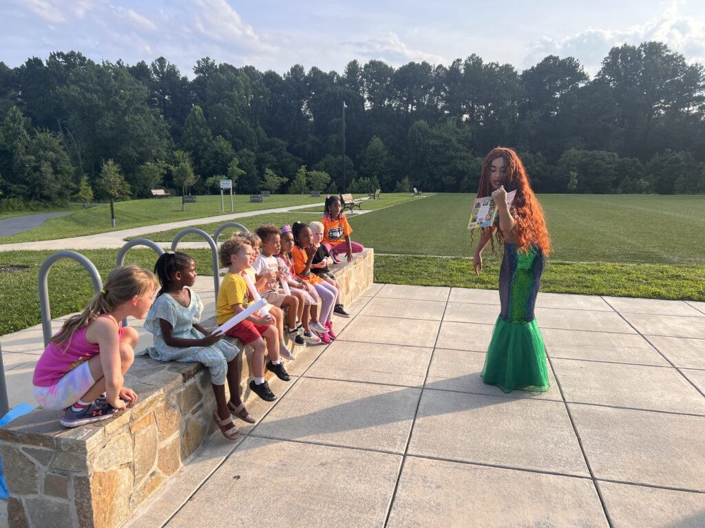 the little mermaid character for hire